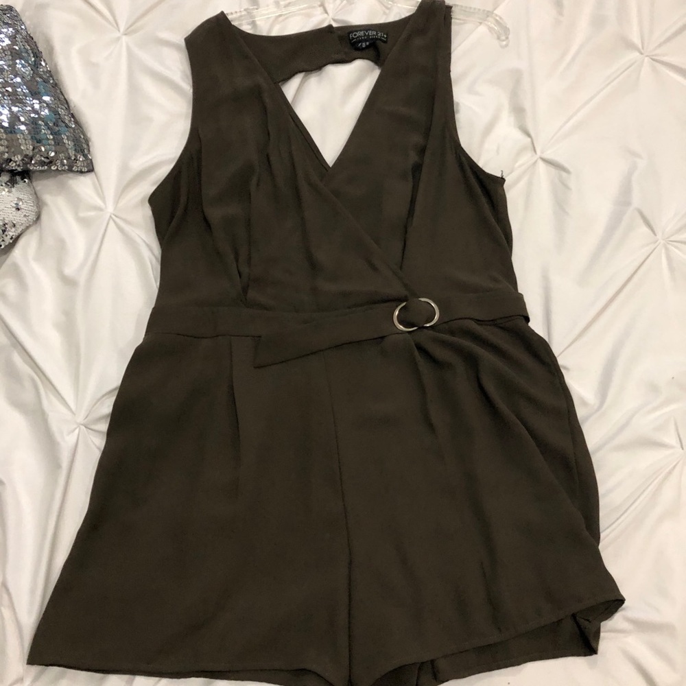 Olive Romper